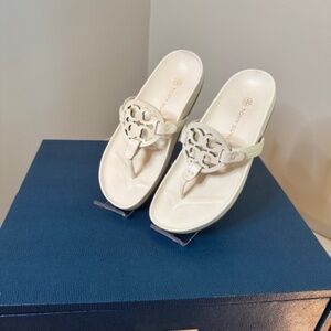 Tory Burch Miller Cloud slides, Size 7